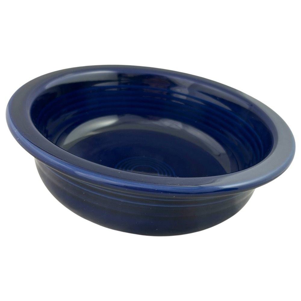 Fiesta Large Classic Bowl 8.25 Cobalt Blue Straight Sides 40 OZ Excellent